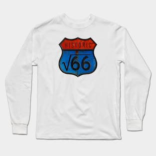 Historic Square Root of 66 Route Long Sleeve T-Shirt